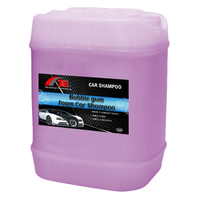 5 gallon Bubblegum Snow Foam Car Shampoo Purple – bulk high foaming car shampoo for car wash solutions and detailing.