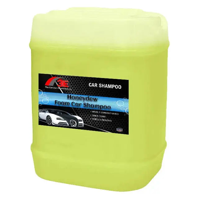 5 gallon Honeydew Car Shampoo – bulk high foaming car wash soap for car wash owners and professional detailers display image.