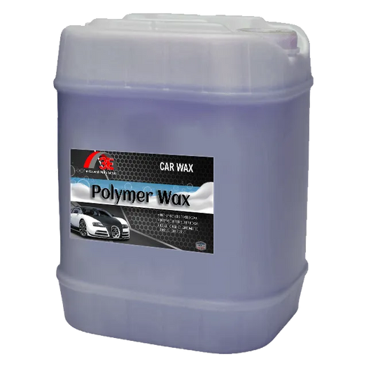 5 gallon Polymer Wax Blue – rainbow wax car wash solution with polymer gloss and paint protection for tunnel car wash systems.