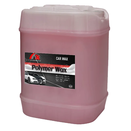 5 gallon Polymer Wax Red – rainbow wax car wash solution with polymer gloss protection for tunnel car wash systems and professional car wash owners.