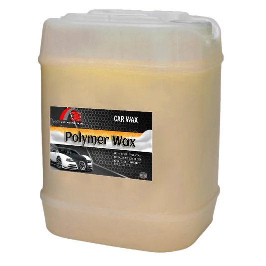 5 gallon Polymer Wax Yellow – rainbow wax car wash solution with polymer gloss protection for tunnel car wash systems and professional car wash owners.
