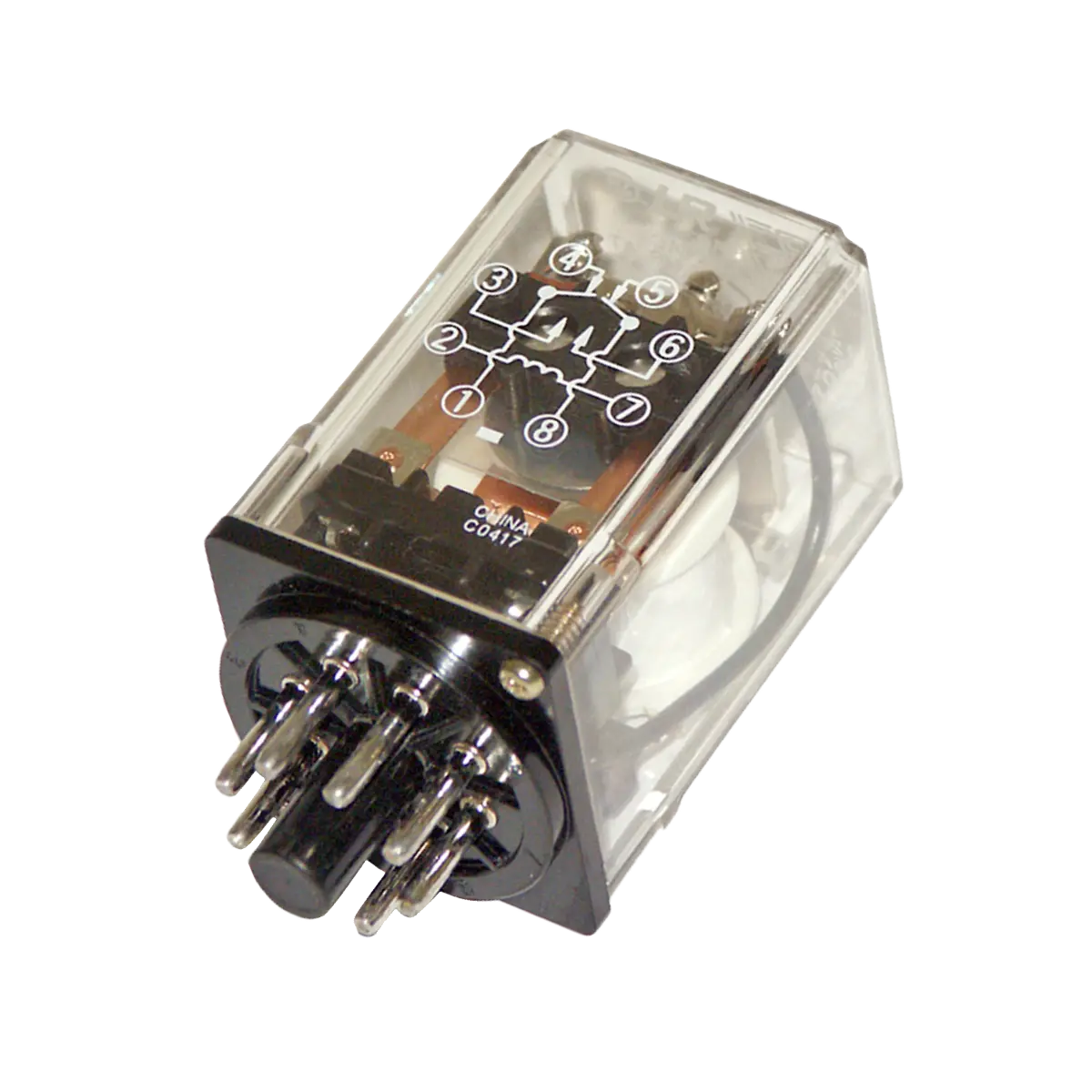 Dayton Relay Input Coil 24VAC 8-Pin