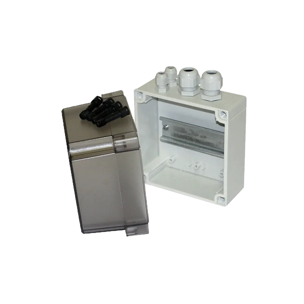 Pantron Enclosure Clear 5" x 5"