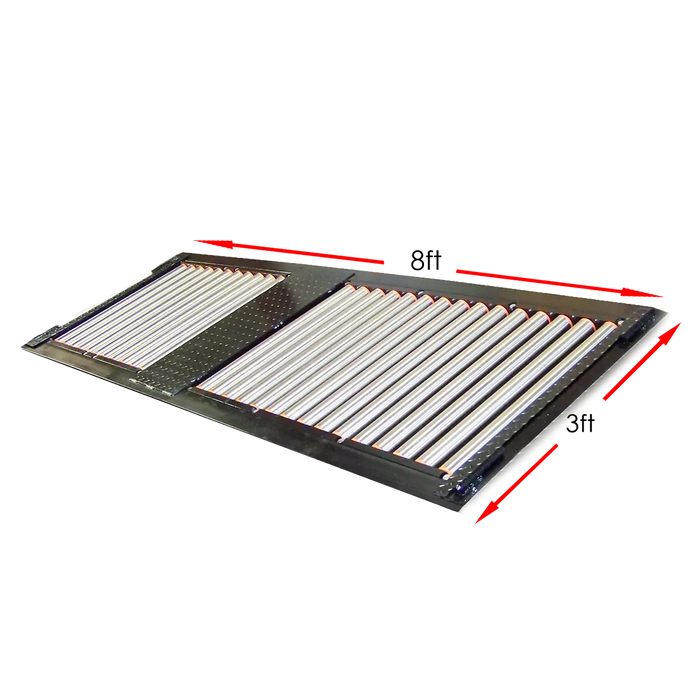 8ft x 3ft Rolling Correlator with Stainless Steel Pipe