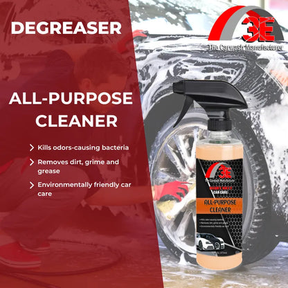 All-Purpose Car & Engine Degreaser spray – heavy duty automotive degreaser for engine cleaning, wheels, and tire care.
