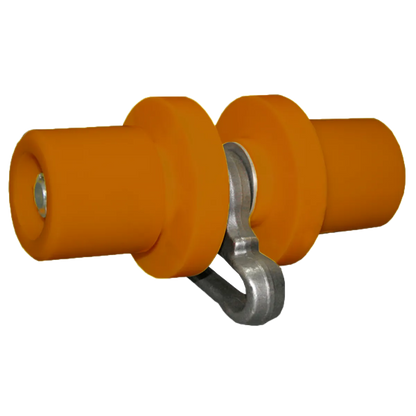 Belanger Roller Assembly w X458 2.5 in x 2.75 in Idler Wheel – Replacement for Belanger DuraTrans & Motor City Conveyor Systems  3E The Carwash Manufacturer.