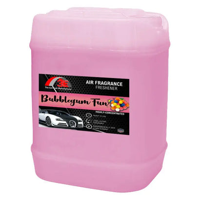 Professional Car Wash Air Freshener & Odor Eliminator – 5 Gallon Bulk | 18 Fragrances 3E The Carwash Manufacturer