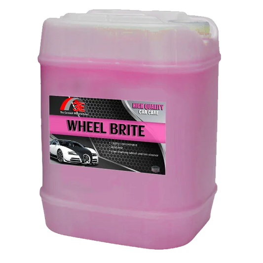 Bulk 5 gallon heavy duty wheel cleaner – safe pH neutral cleaner for rims.