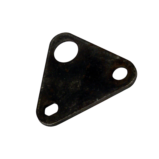 C-188 triangle plate with 7.8-inch shaft opening for C188 conveyor chain systems.