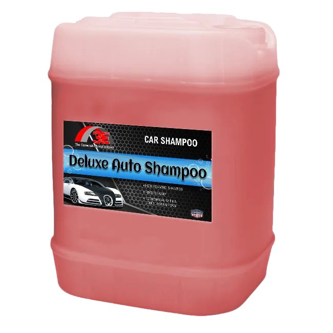 Deluxe Auto Shampoo 5 Gallon high foaming car wash soap and pH balanced car shampoo for car wash owners and mobile detailers.