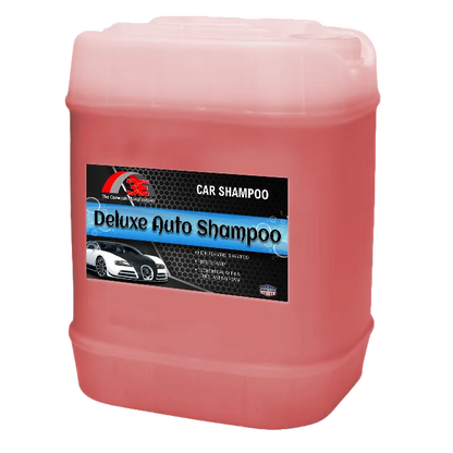 Deluxe Auto Shampoo 5 Gallon high foaming car wash soap and pH balanced car shampoo for car wash owners and mobile detailers.