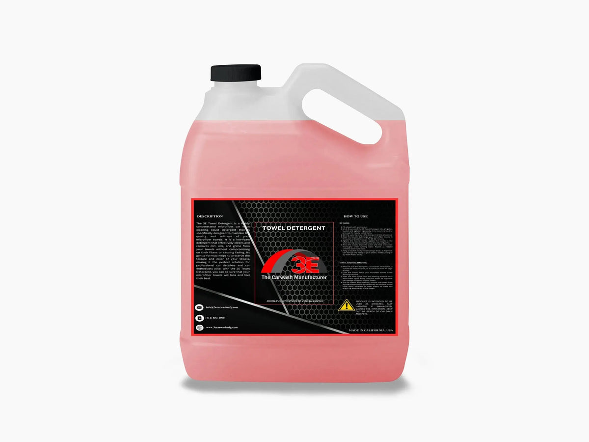 Deluxe Auto Shampoo 1 Gallon – Professional Car Shampoo and Car Wash Soap bulk size for car wash owners back view.