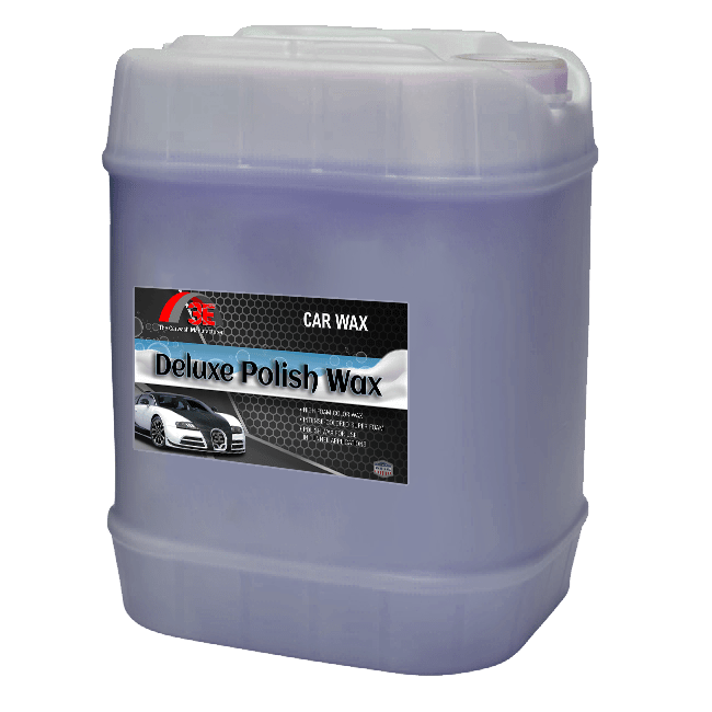 Deluxe Polish Car Wash & Wax Clean Shine Car Cleaner Detergent Soap Ultra-Rich Blue Color-3E-509GAL30