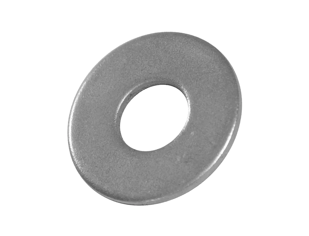 Flat Washer USS 0.5 Zinc Plated Steel. Durable, corrosion-resistant washers for car wash equipment. Sold in packs of 50.