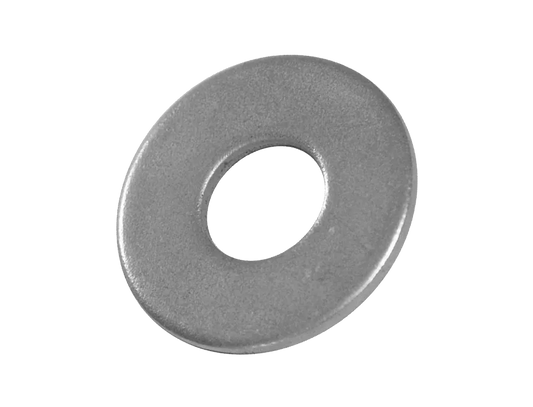 Flat Washer USS 0.5 Zinc Plated Steel. Durable, corrosion-resistant washers for car wash equipment. Sold in packs of 50.