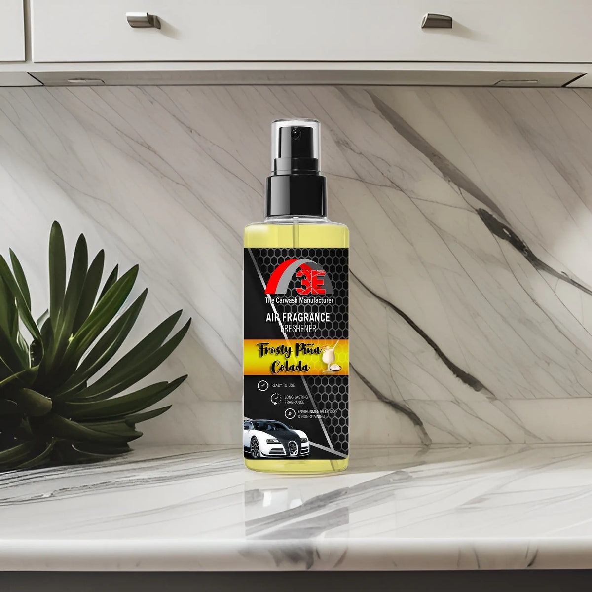 *BUY 2 GET 1 FREE* 3E Air Freshener Spray, 4 fl oz Home & Car Air Freshener - 3E The Carwash Manufacturer