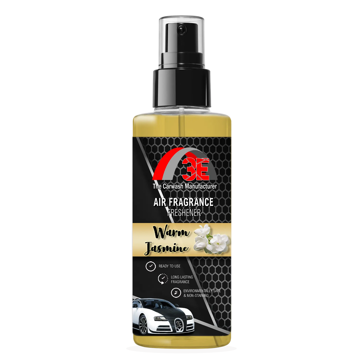 Warm Jasmine Air Freshener & Long-Lasting Odor Eliminator 3E The Carwash Manufacturer