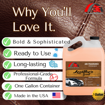 Premium Leather Air Freshener – Long-Lasting Spray for Car, Home & Office