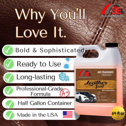 Premium Leather Air Freshener – Long-Lasting Spray for Car, Home & Office