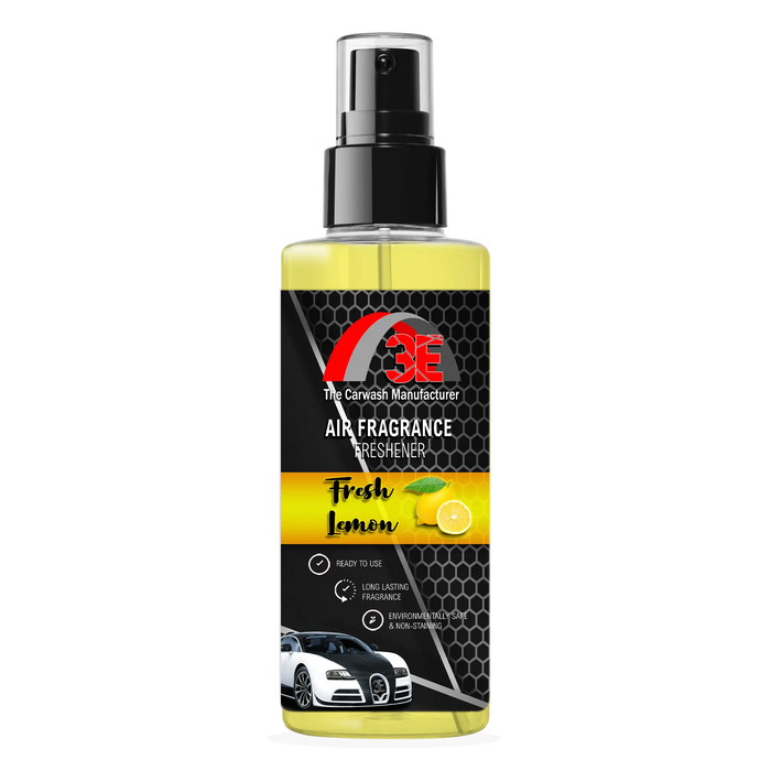 Fresh Lemon Air Freshener & Odor Eliminator 3E The Carwash Manufacturer