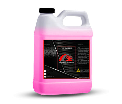 Pink Car Wash Soap – High Foaming Car Shampoo with Bubblegum Scent