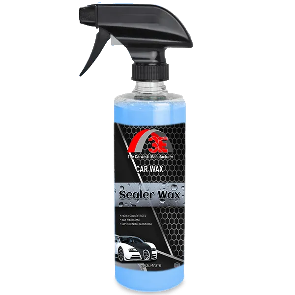 Sealer Wax 16 oz car wax for automotive paint protection and water beading on cars.