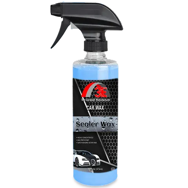 Sealer Wax 16 oz car wax for automotive paint protection and water beading on cars display image.