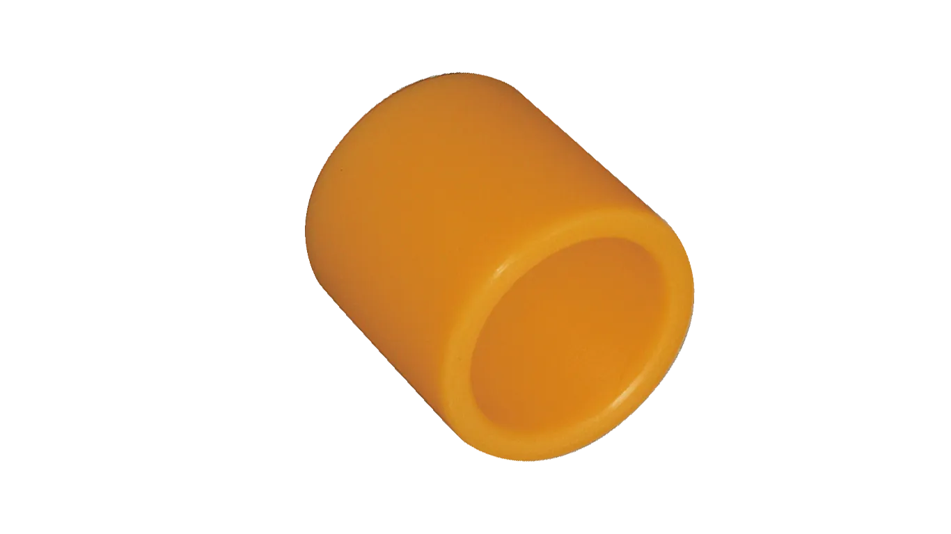 UHMW 2-716 inch OD bushing for Econocraft drum, designed for car wash conveyor systems.