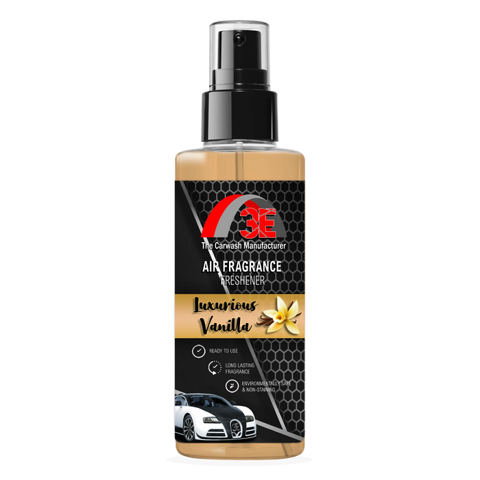 Luxurious Vanilla Car Air Freshener & Odor Eliminator 3E The Carwash Manufacturer