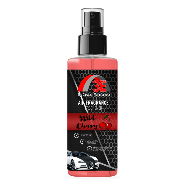 Wild Cherry Car Air Freshener – Long-Lasting Odor Eliminator 3E The Carwash Manufacturer