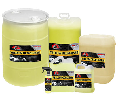 5 gallon Yellow Car & Engine Degreaser – heavy duty degreaser for engines, wheels, and automotive cleaning.
