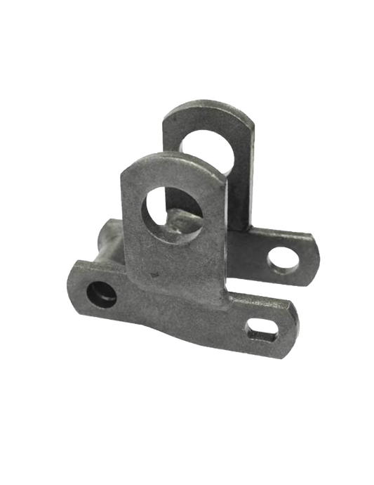 EC78 carrier link with pin and cotter – steel roller connecting link for car wash conveyor chains”