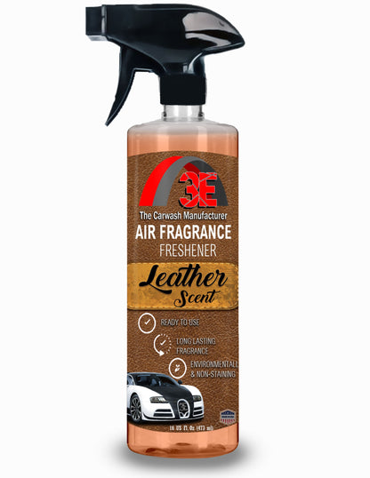 16oz leather front label air freshener spray for cars