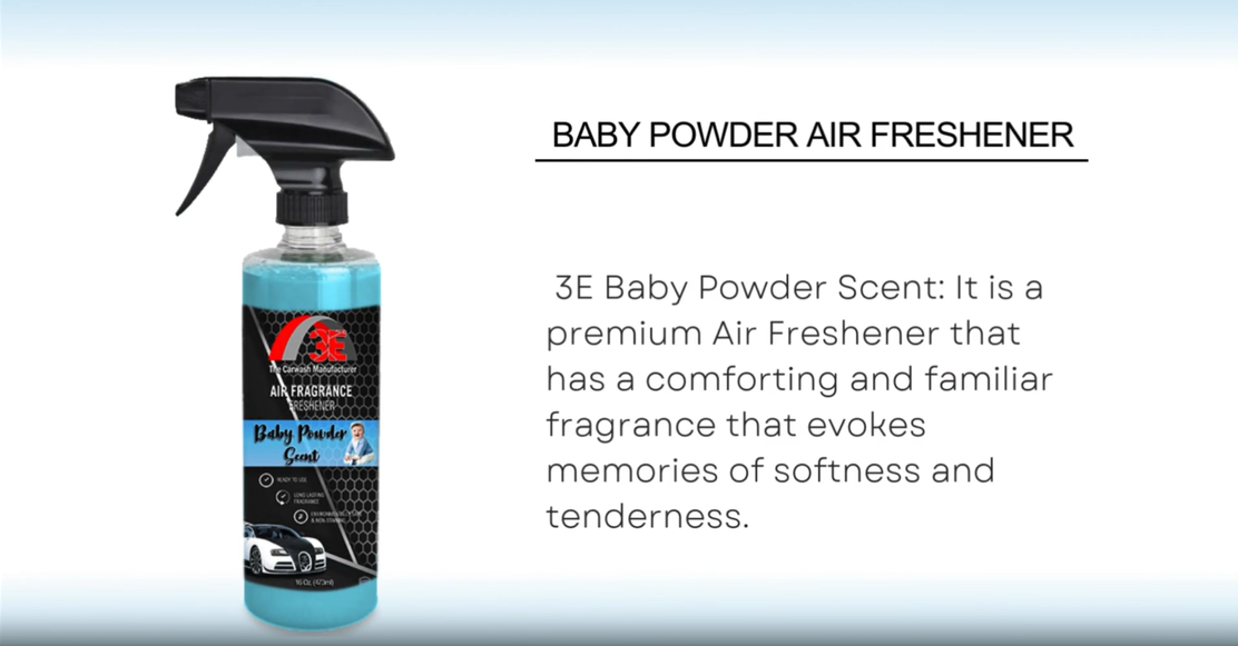 Baby Powder Air Freshener – Long-Lasting Odor Neutralizer Promotional Video.
