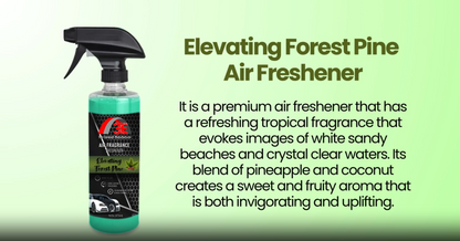 Elevating Forest Pine Air Freshener & Odor Eliminator Promotional Video.