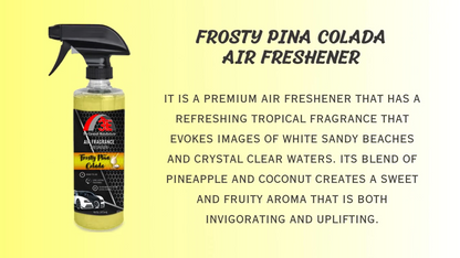 Frosty Pina Colada Air Freshener and Odor Eliminator Promotional Video.
