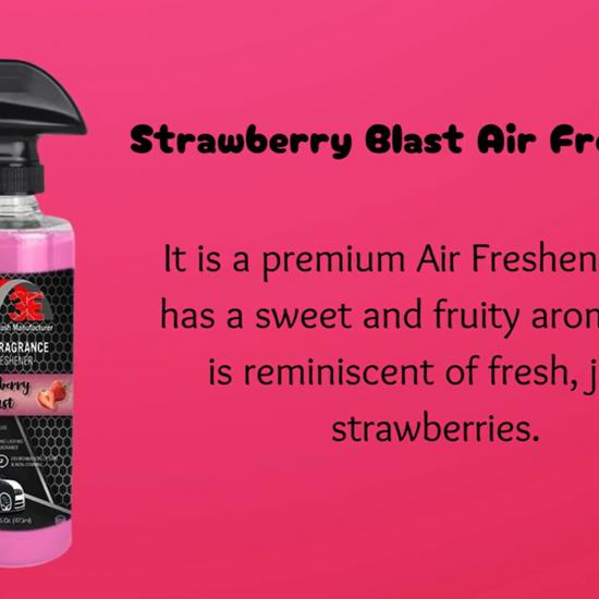 Strawberry Blast Air Freshener – Long-Lasting Sweet Scent & Odor Eliminator Promotional Video.
