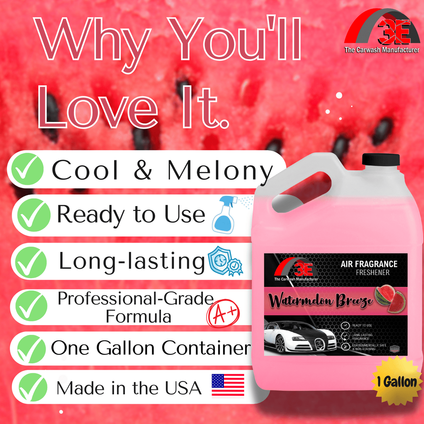 Strawberry Blast Air Freshener – Long-Lasting Sweet Scent & Odor Eliminator