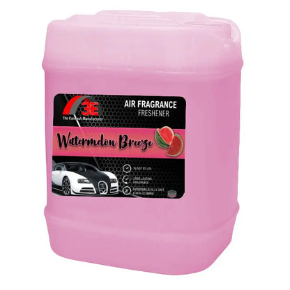 Professional Car Wash Air Freshener & Odor Eliminator – 5 Gallon Bulk | 18 Fragrances 3E The Carwash Manufacturer